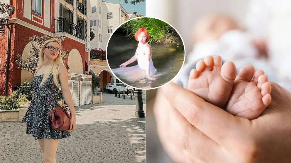 Kay Lorynová pôrod rieka dieťa