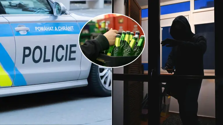 zlodej pivo Česko polícia