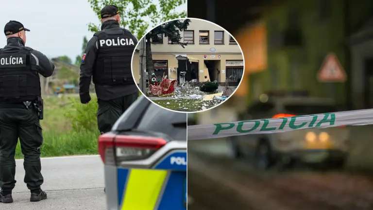 bankomat polícia Chtelnica