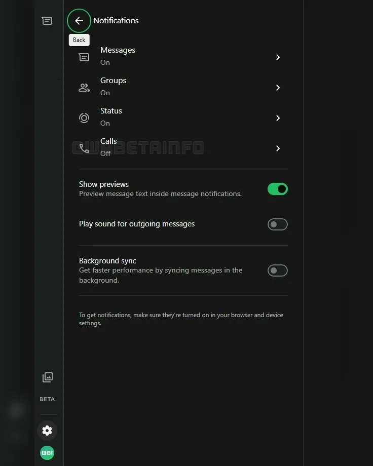 Whatsapp, novinka, web