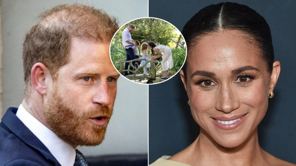 princ Harry Meghan deti