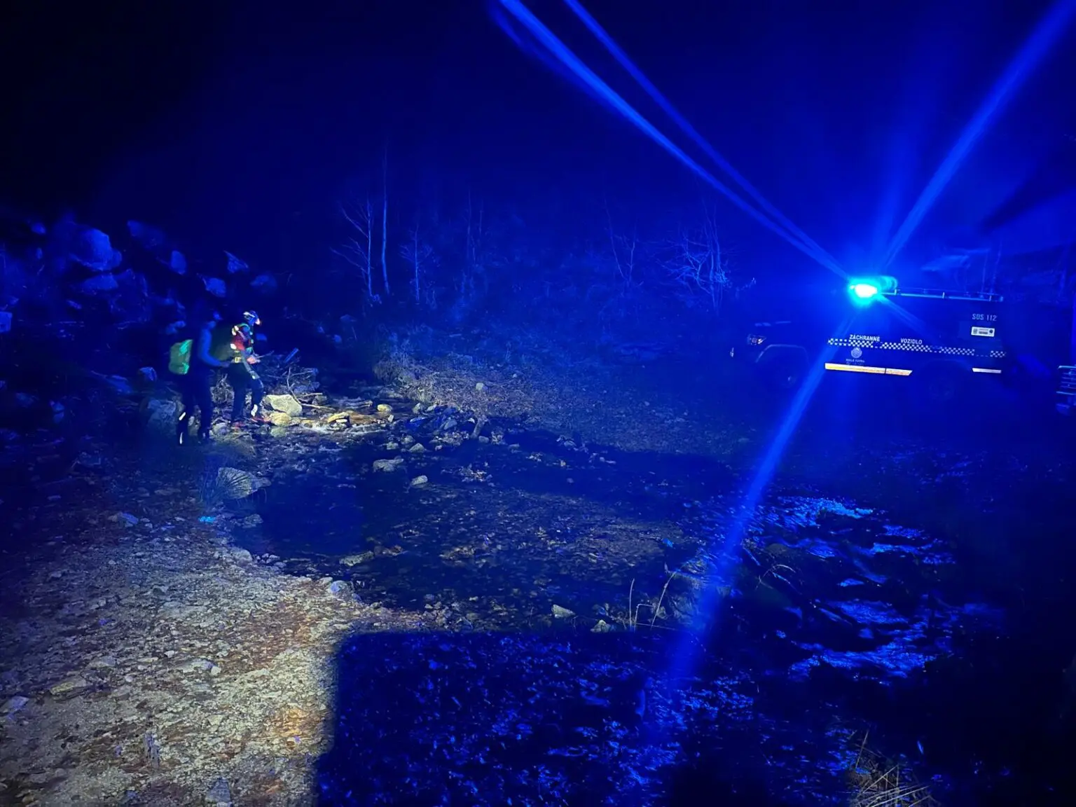 Malá Fatra, cyklista, záchrana