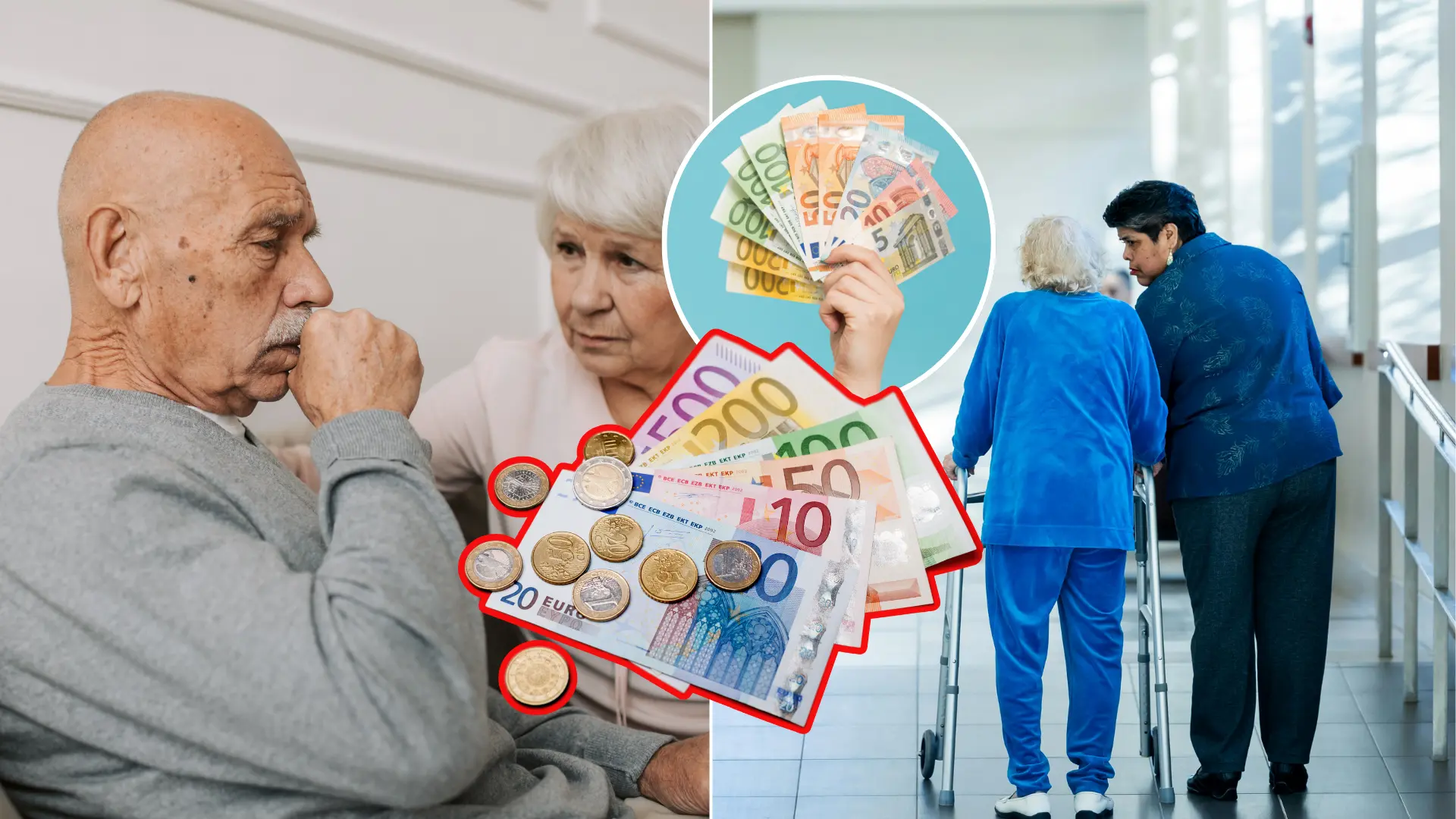 peniaze, príspevky, opatrovanie