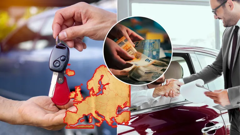 Auto, Európa, peniaze