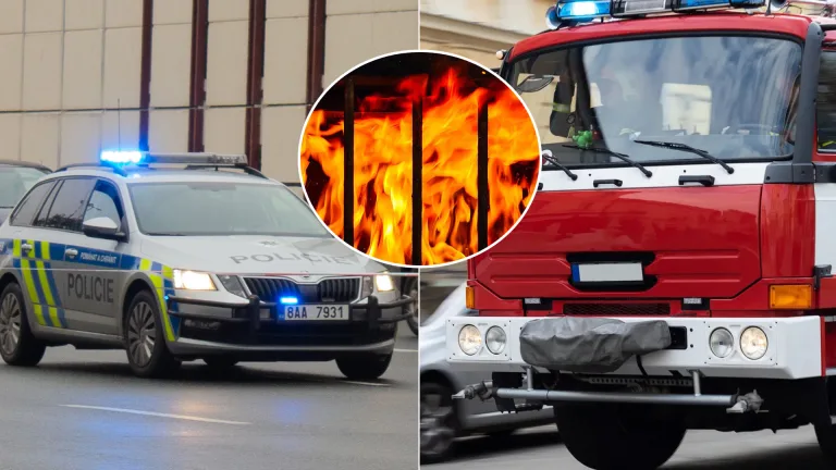Česko Praha hasiči polícia požiar