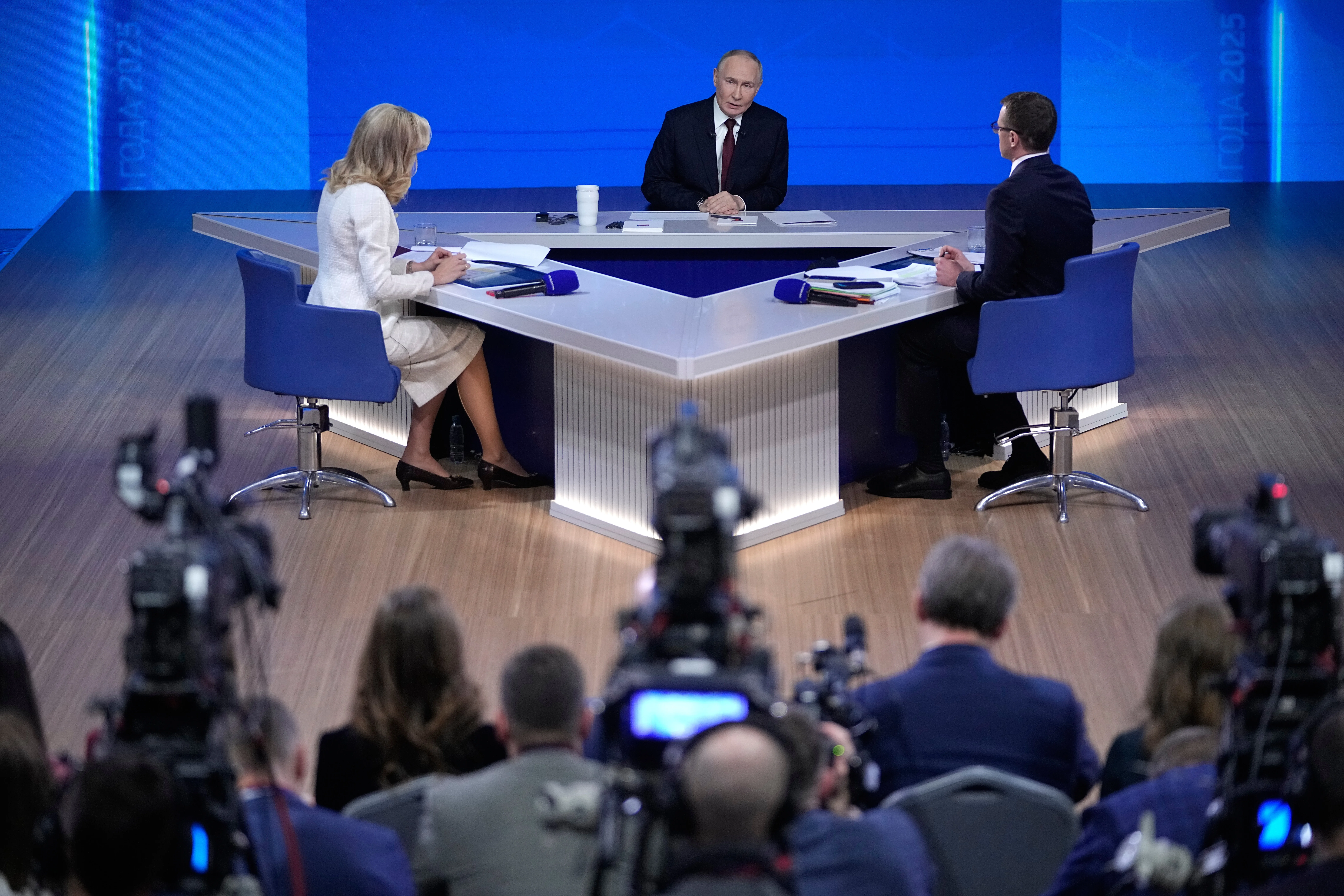 Rusko Putin koncoročná TK