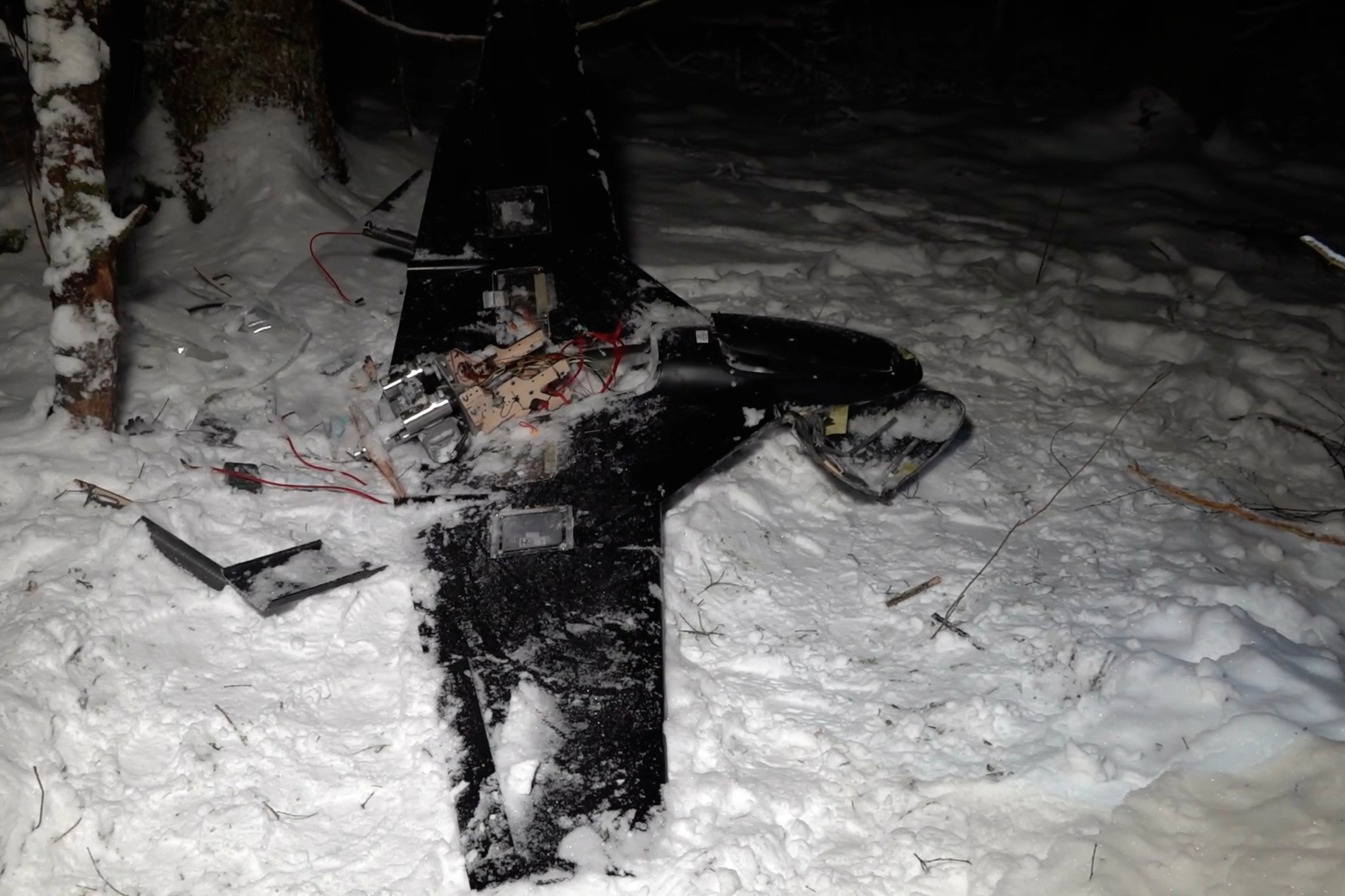 dron Putinove sídlo