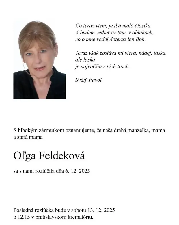 Zdroj: Facebook Katarína Šimurka Feldeková