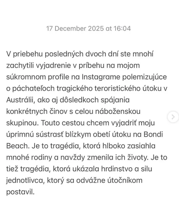 Zdroj: Instagram - Veronika Kvietkova