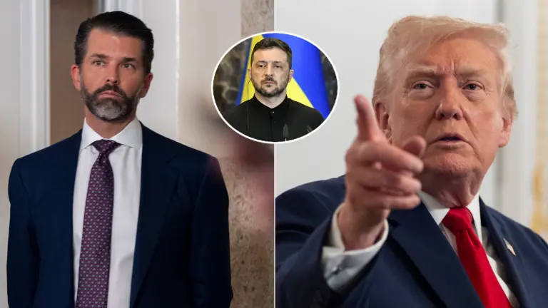 Trump Jr. Zelenskyj Donald Trump