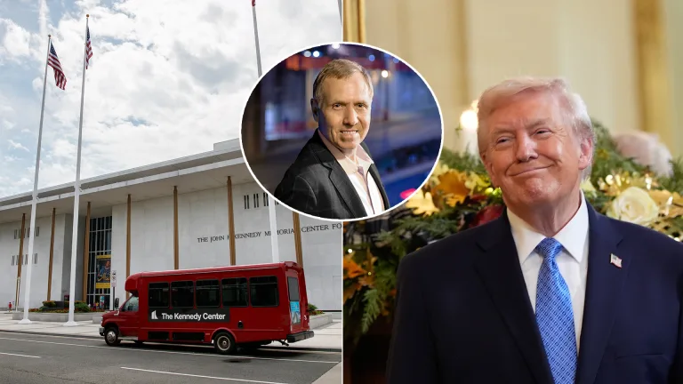 Chuck Redd Trump Kennedyho centrum