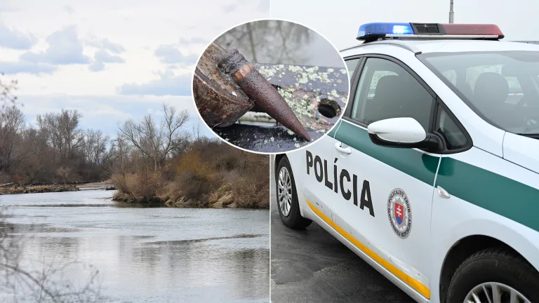 Váh granát polícia Sereď