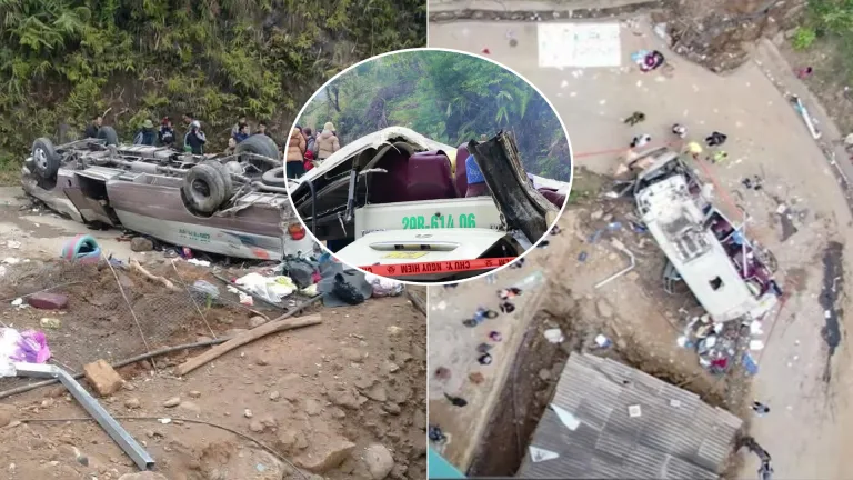 nehoda autobusu vo Vietname