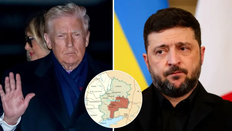 Trump, Ukrajina, Zelenskyj, Donbas