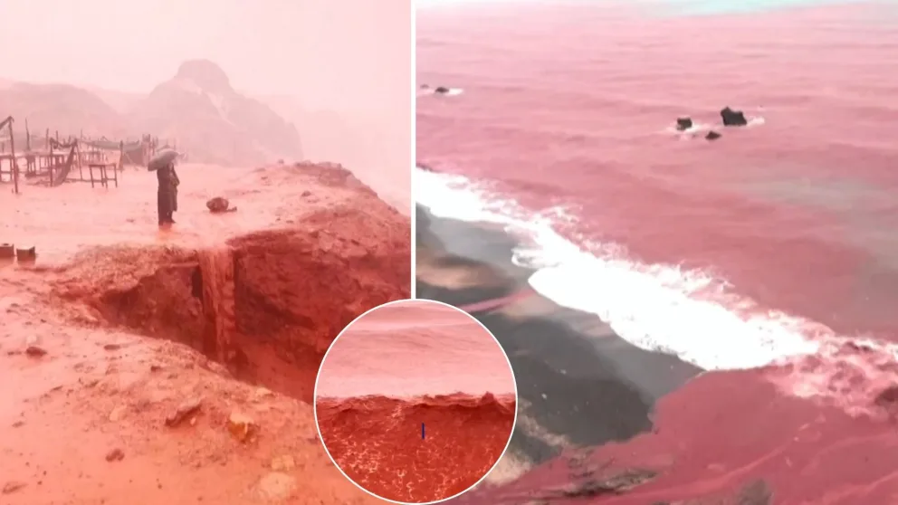 Irán, more, sfarbenie