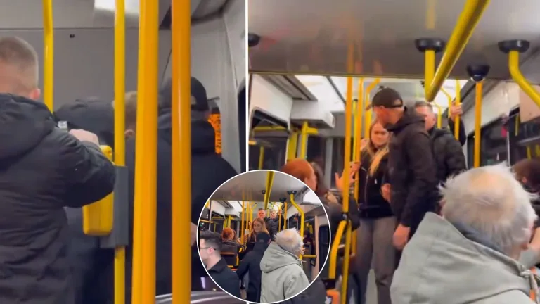 útok, Poľsko, električka