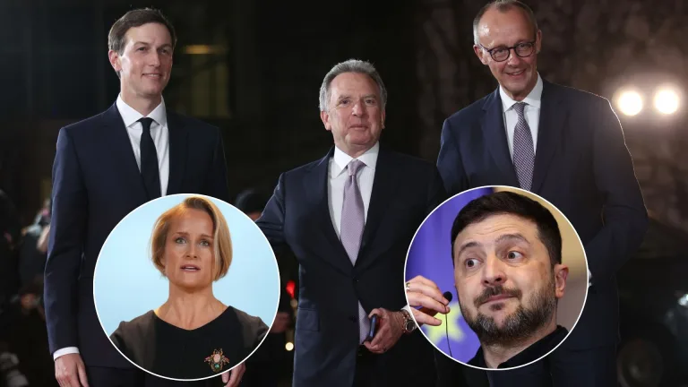 Merz, Witkoff, Kushner, Zelenskyj, Metreweli