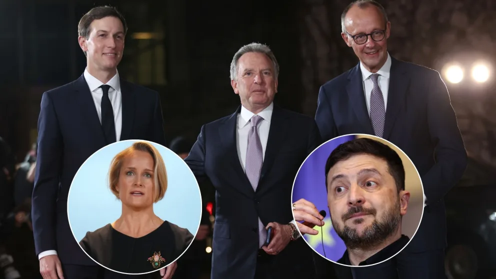 Merz, Witkoff, Kushner, Zelenskyj, Metreweli