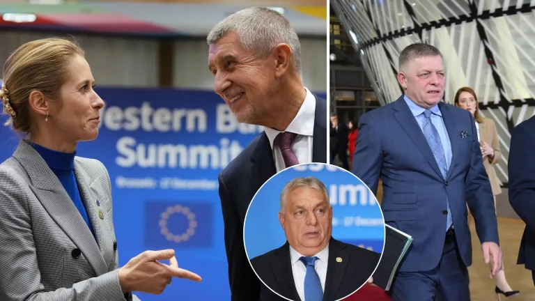 samit, Brusel, Fico, Orbán, Babiš, Kallas