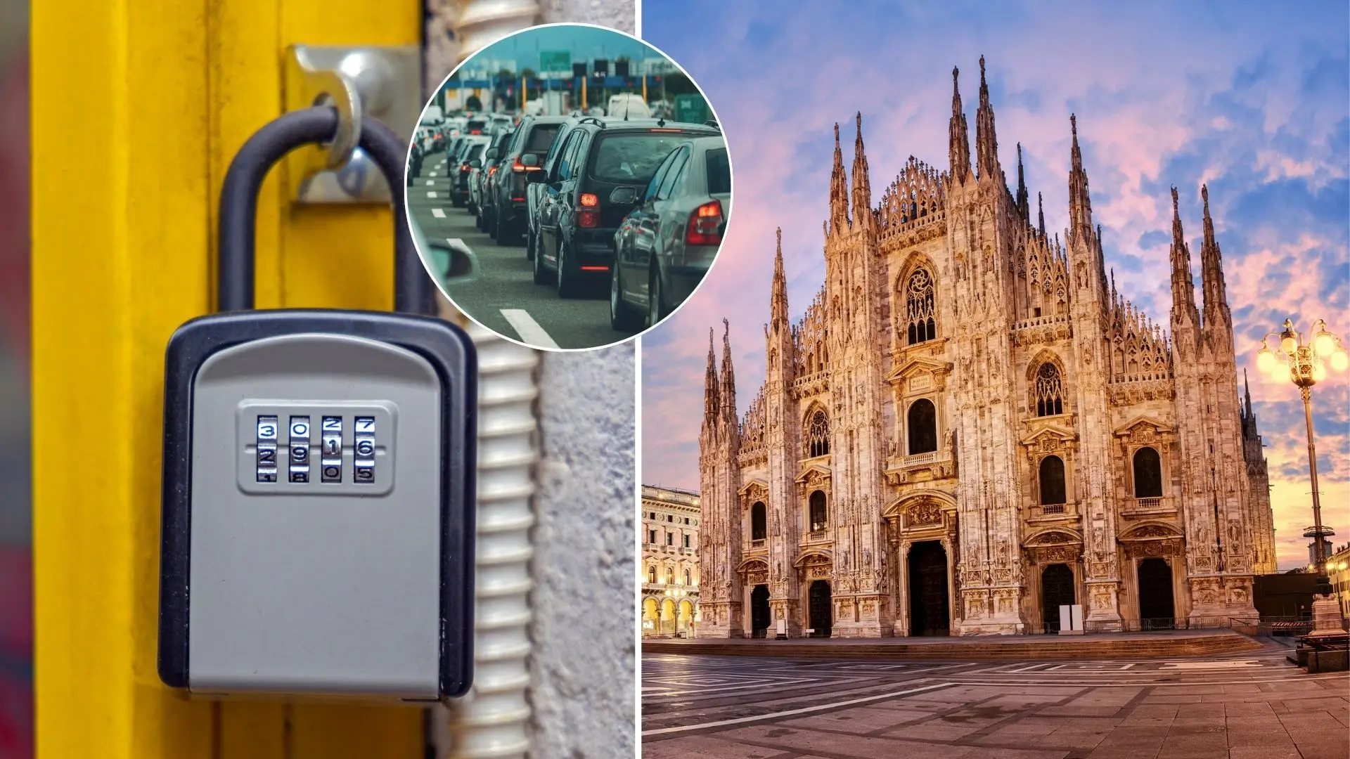 Taliansko, Miláno, box, kľúče, mýto