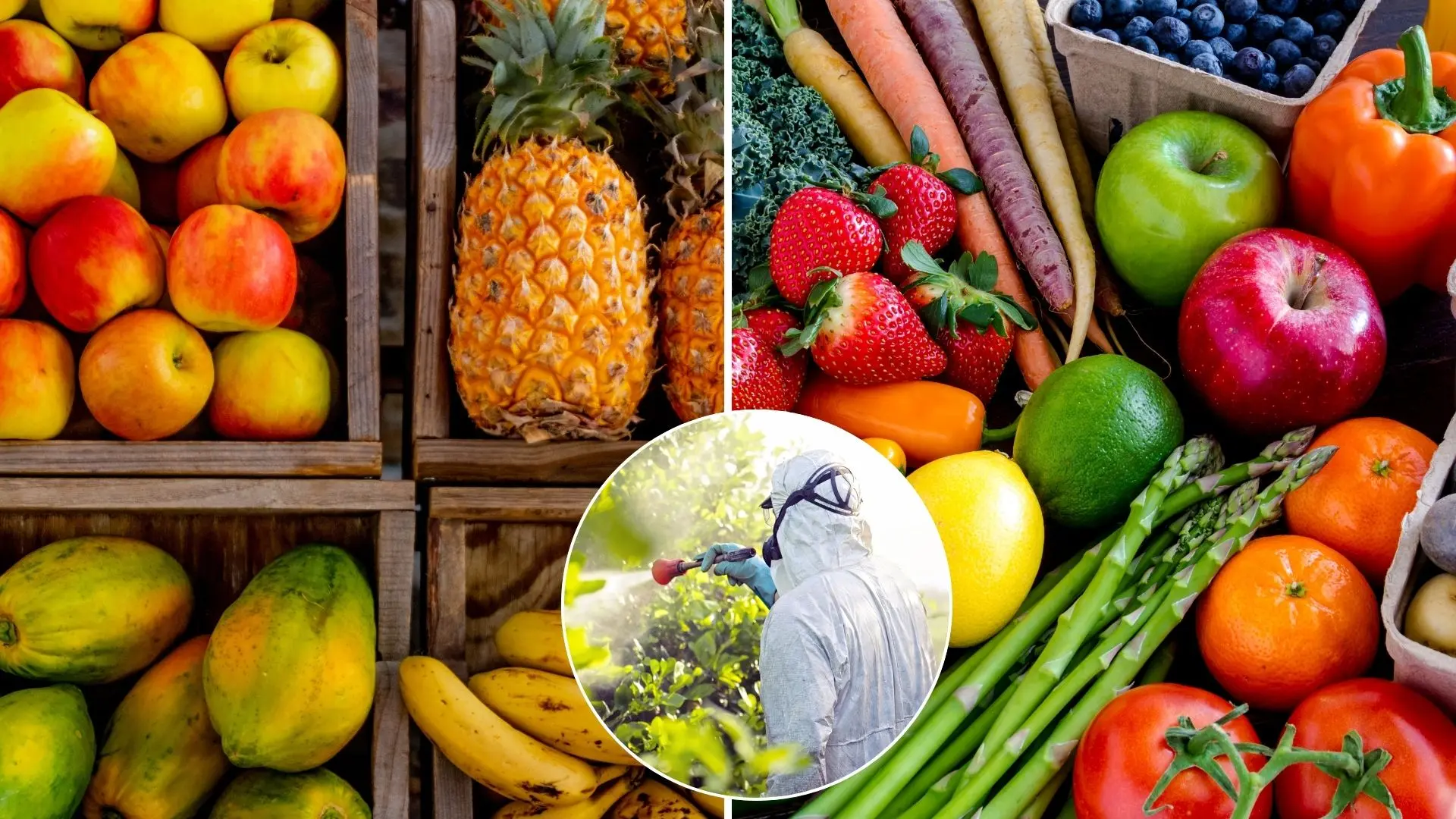 ovocie, zelenina, pesticídy
