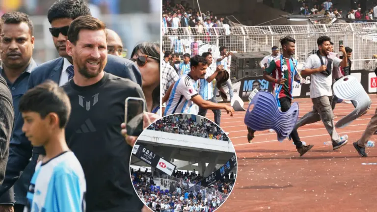 India, Kalkata, Messi