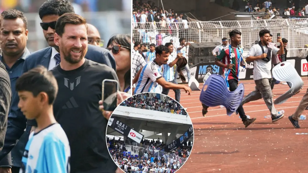 India, Kalkata, Messi