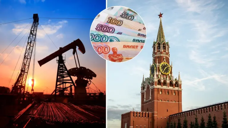 ropa, Rusko, deficit