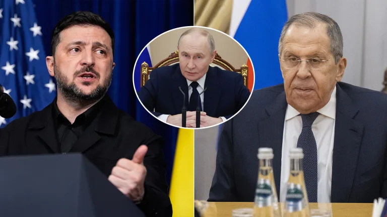 Zelenskyj Lavrov Putin