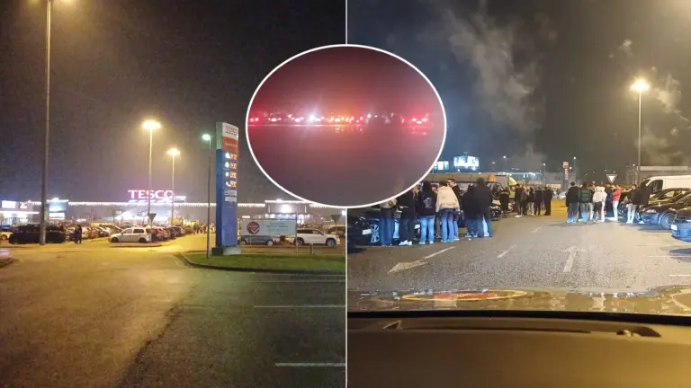 autá zraz polícia Žilina