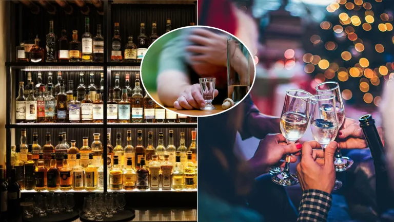 alkohol sviatky Vianoce