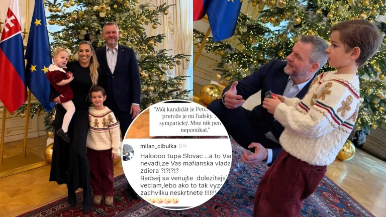 Dominika Cibulková na vianočnej návšteve u Pellegriniho