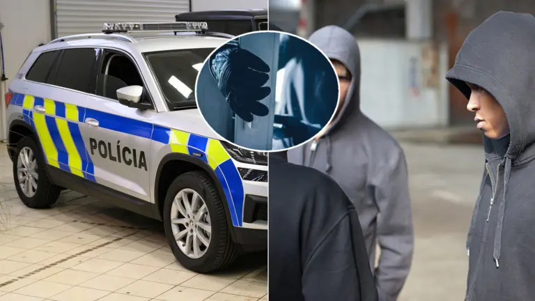 polícia deti krádež vlámanie