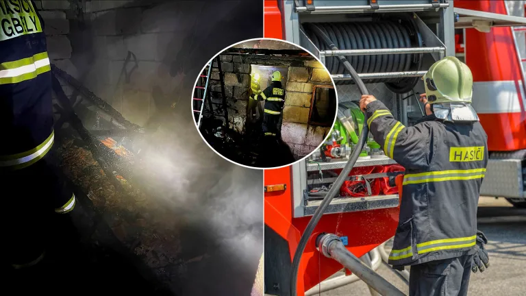 hasiči požiar v Gbeloch