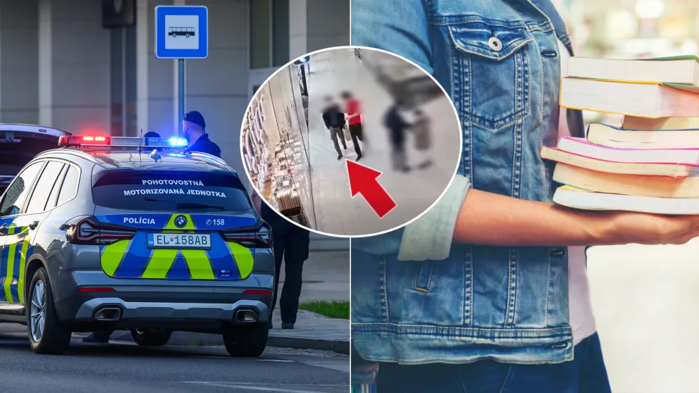 zlodej slzný sprej kníhkupectvo Bratislava