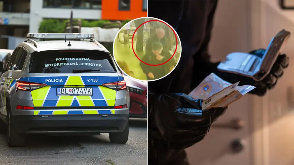 krádež Bratislava peňaženka