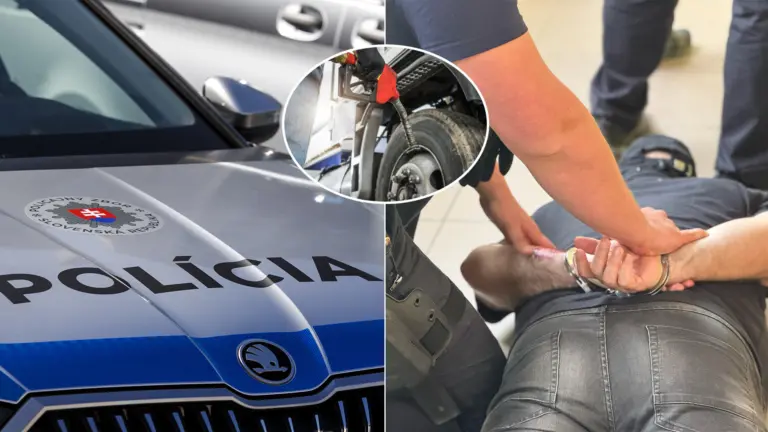 nafta polícia krádež