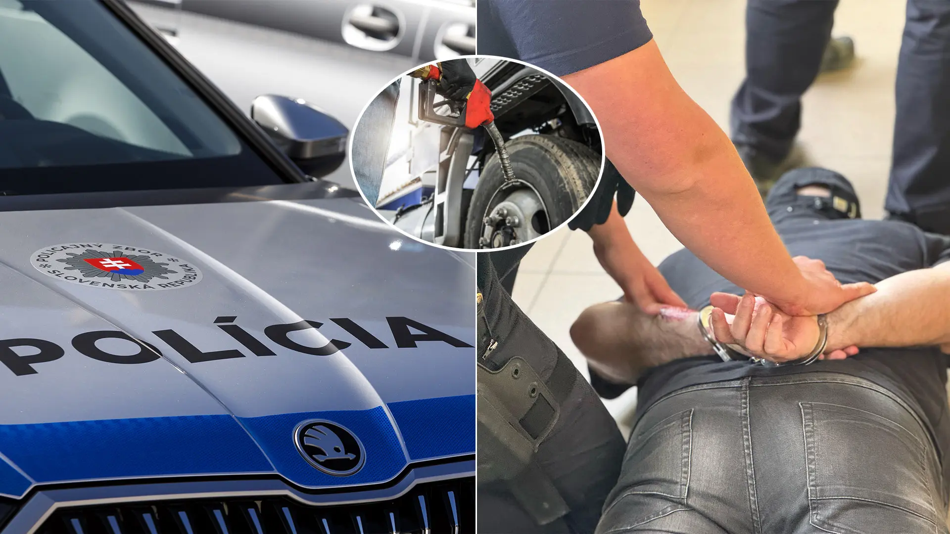 nafta polícia krádež