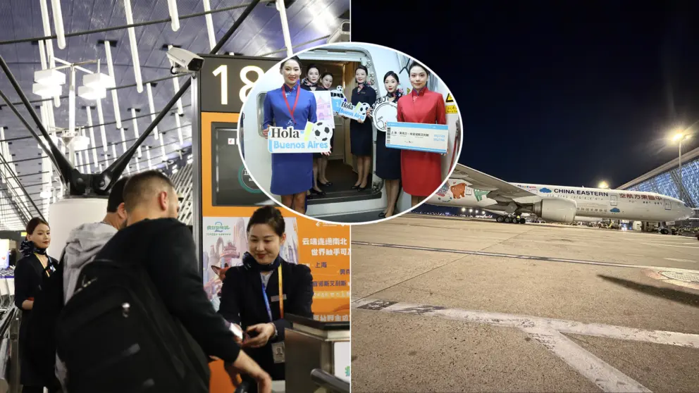 Šanghaj - Buenos Aires China Eastern Airlines