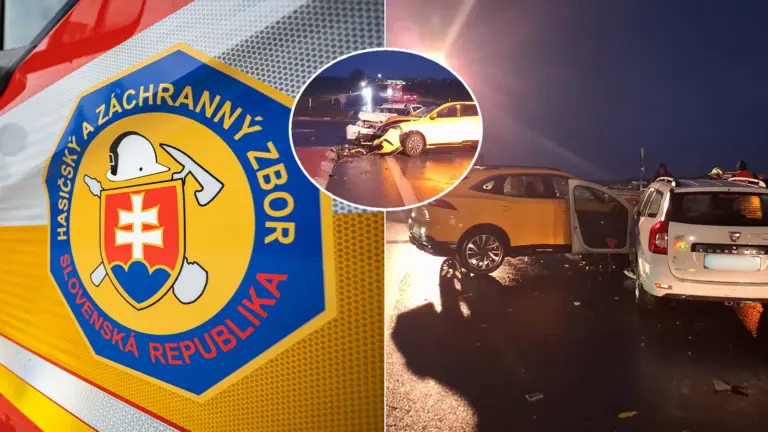 nehoda medzi Sencom a Blatným