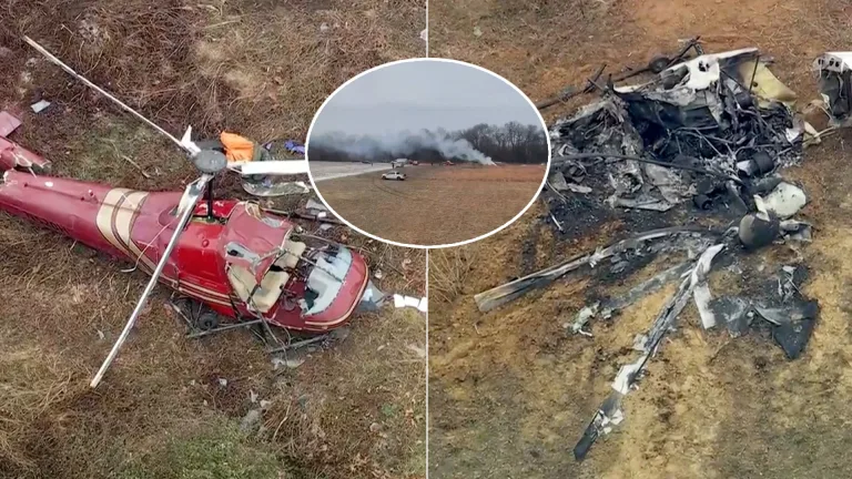 havária New Jersey vrtuľníky