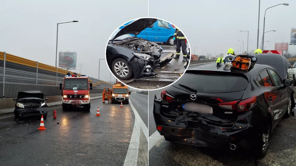 nehoda na D2 v Bratislave