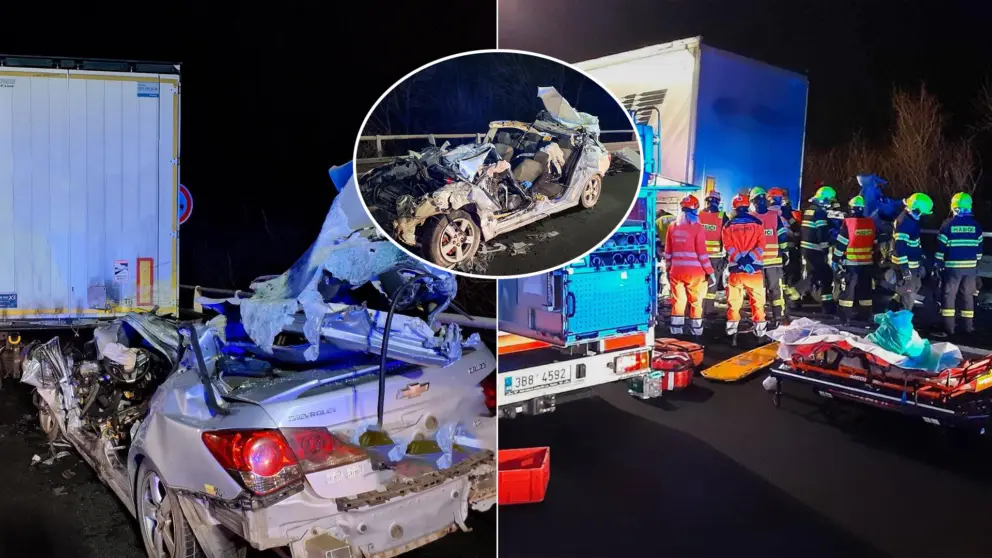 nehoda D2 pri Kútoch auto kamión