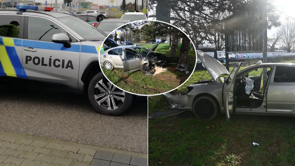 taxikárka nehoda v Prievidzi