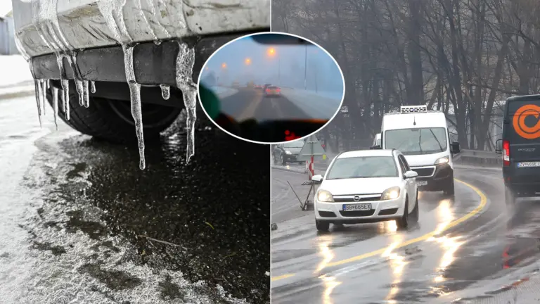 zima doprava poľadovica sneh