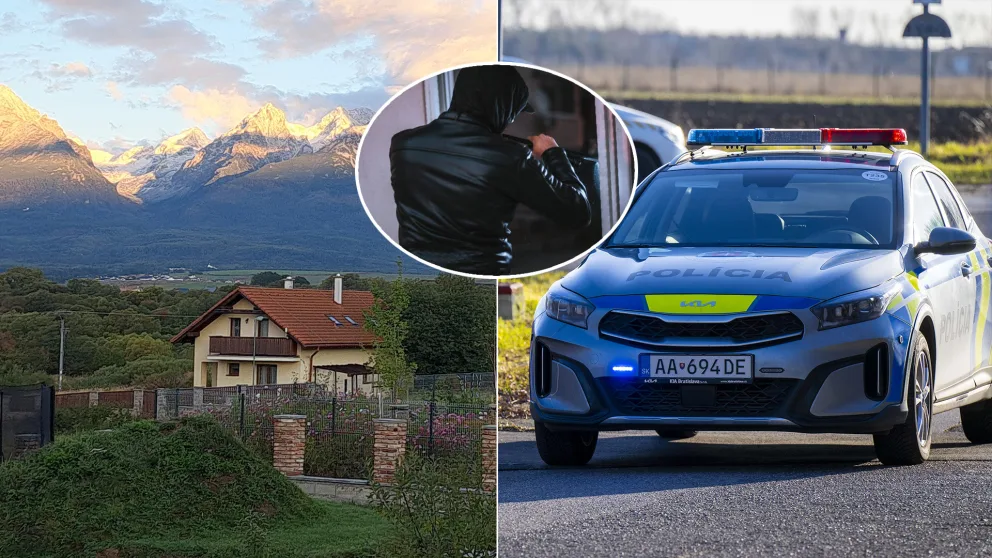zlodej vlámanie Tatry polícia