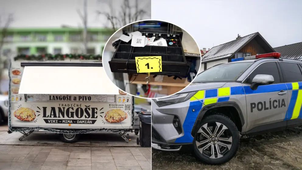 polícia trhy vo Vranove nad Topľou