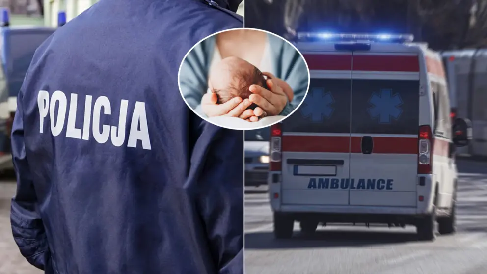 dieťa polícia Poľsko sanitka