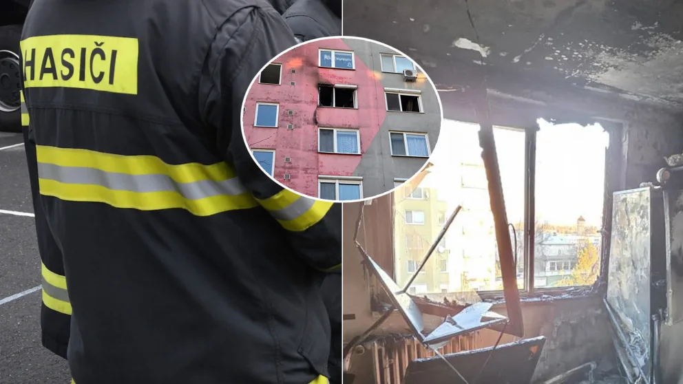 požiar v Nových Zámkoch