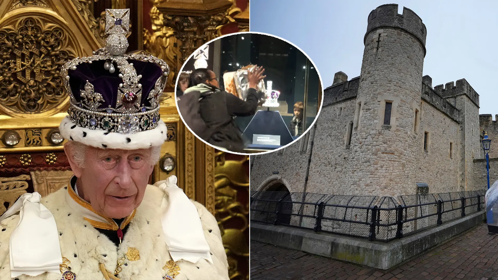 protest aktivisti koruna Tower